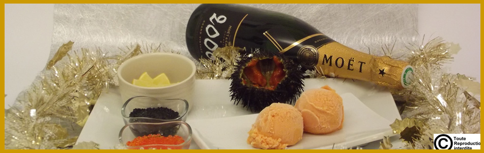 sorbet oursin de mer